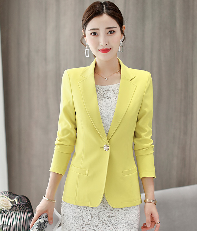 ST-630 Trendy Coat Yellow