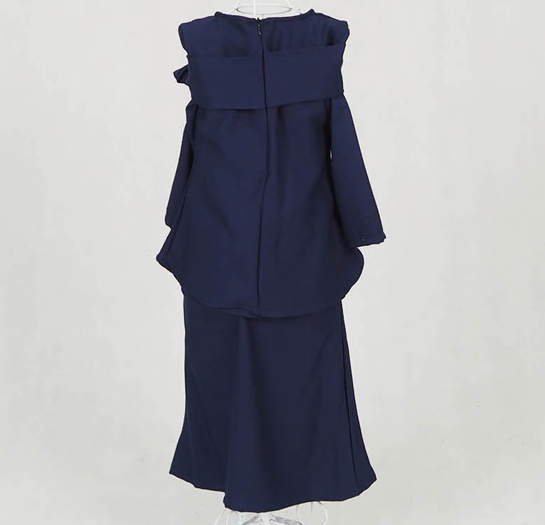 SW5133 Kid's Baju Kurung Navy