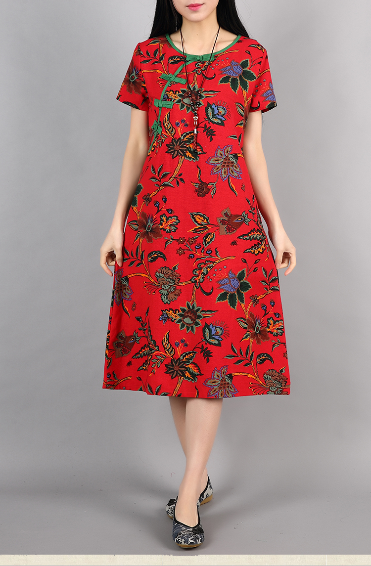 FF-117 Fashion Dress Red
