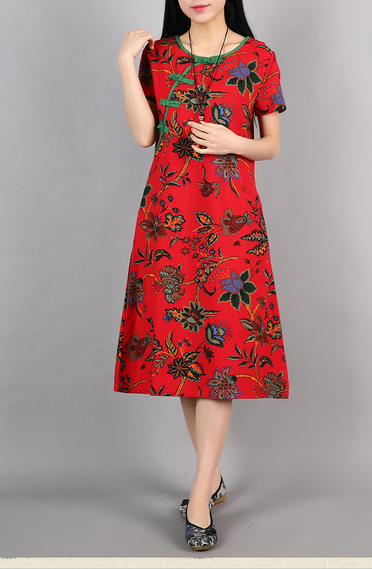 FF-117 Fashion Dress Red