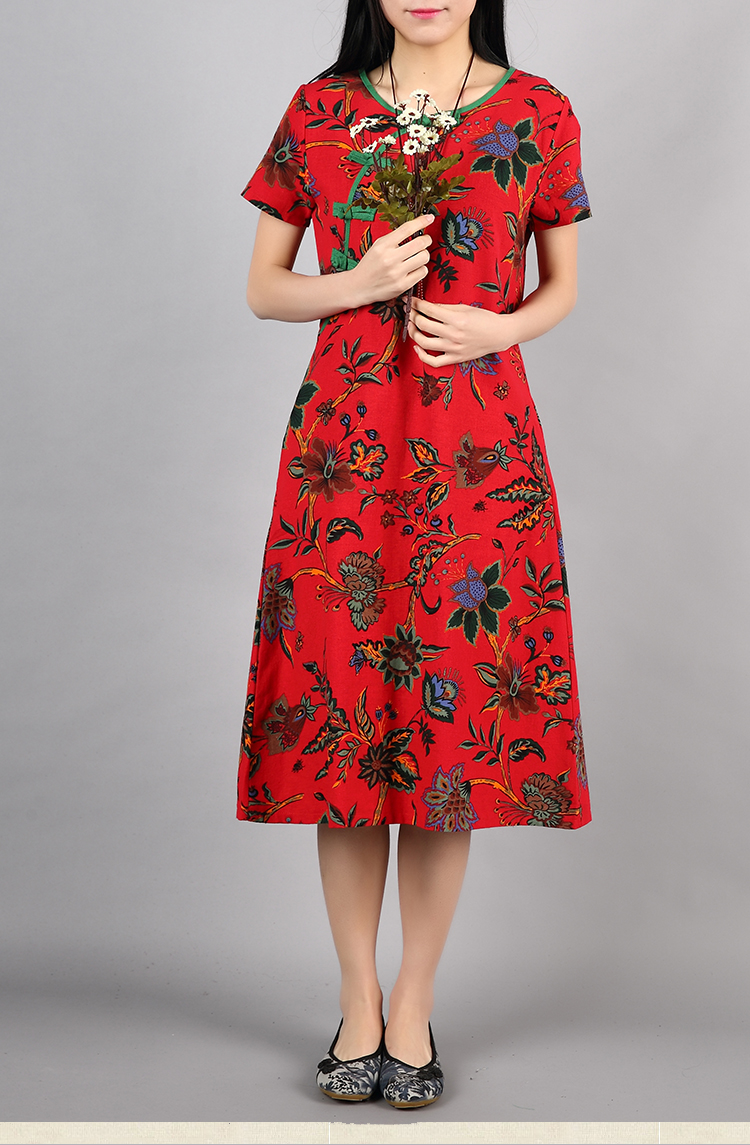 FF-117 Fashion Dress Red