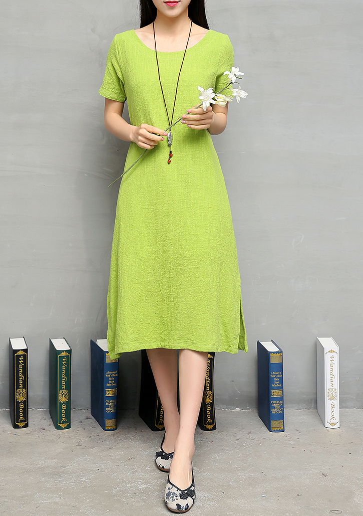 FF-118 Casual Dress Green