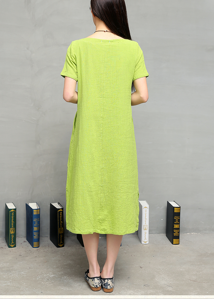 FF-118 Casual Dress Green
