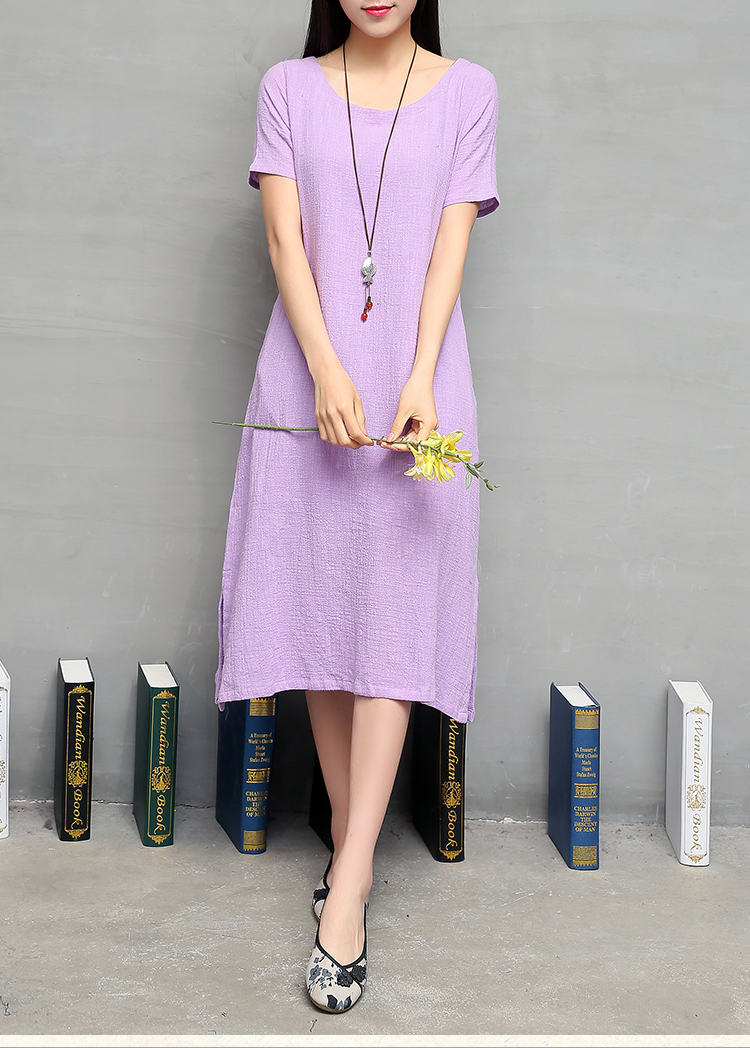 FF-118 Casual Dress Purple