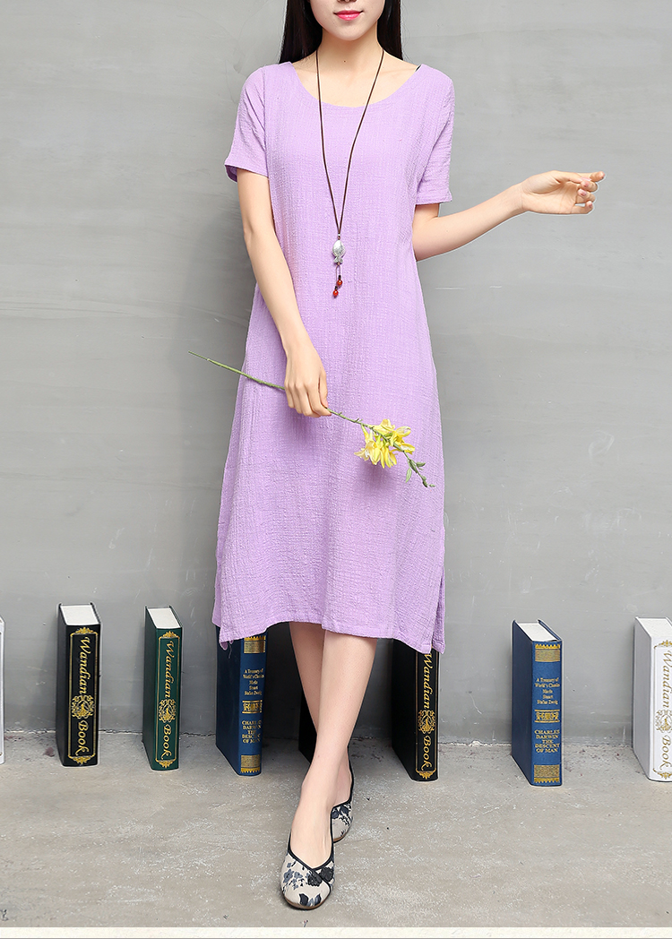 FF-118 Casual Dress Purple