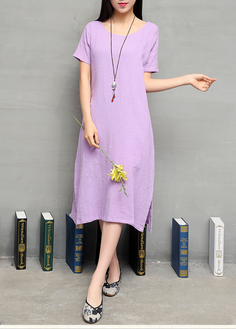 FF-118 Casual Dress Purple