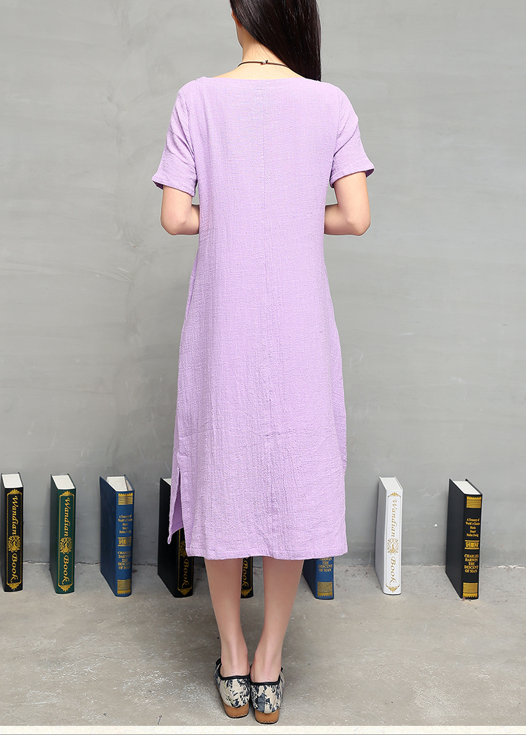 FF-118 Casual Dress Purple