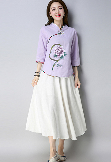 FF-119 Vintage Top Purple