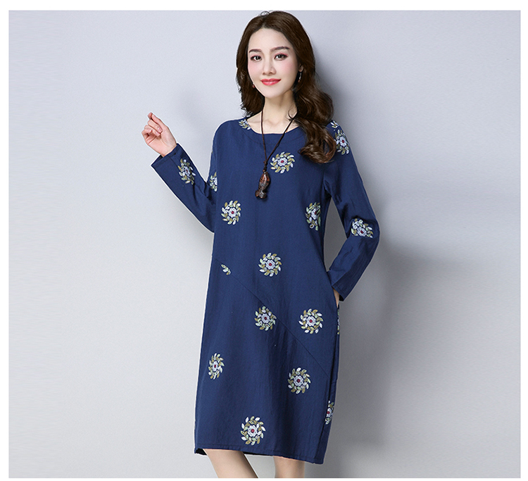 FF-121 Fashion Dress Dark Blue