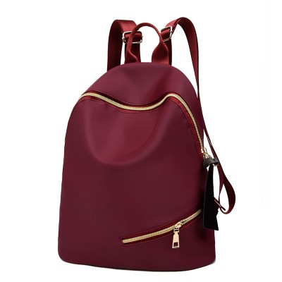 KW80387 Casual Backpack Wine Red