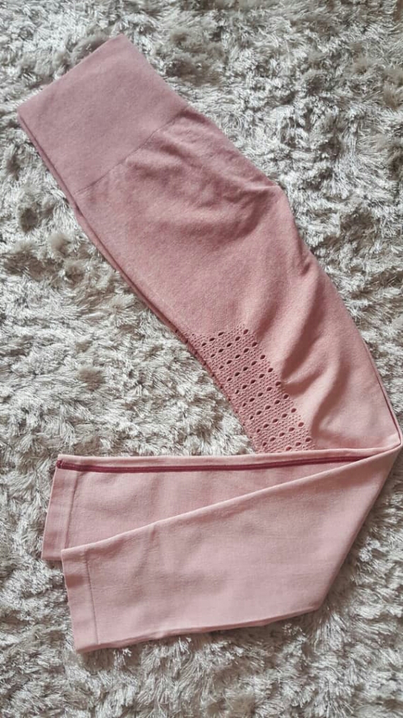 BAWP01 OMBRE SUPER SOFT BUTTLIFTER HIGH WAISTED SEAMLESS LEGGINGS - PINK