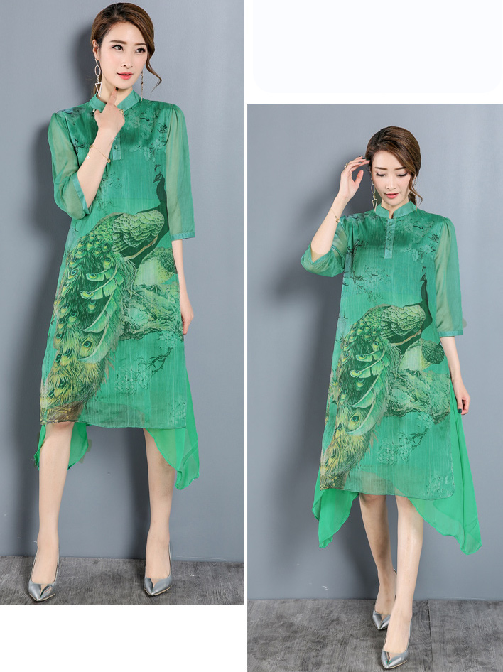 FF-101 Trendy Dress Green