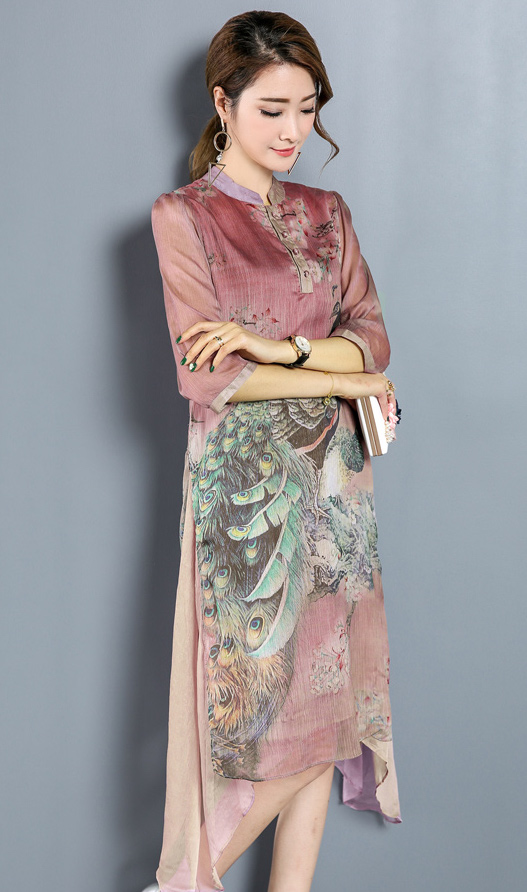 FF-101 Trendy Dress Pink
