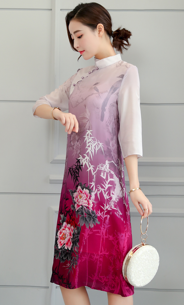 FF-102 Charming Cheongsam Pink