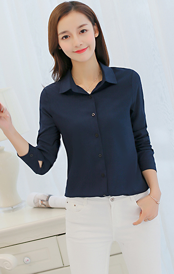 ST-632 Fashion Top Dark Blue