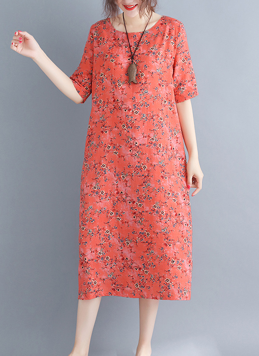 ST-644 Charming Dress Orange