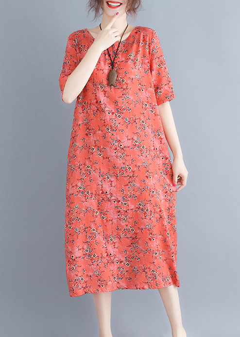 ST-644 Charming Dress Orange