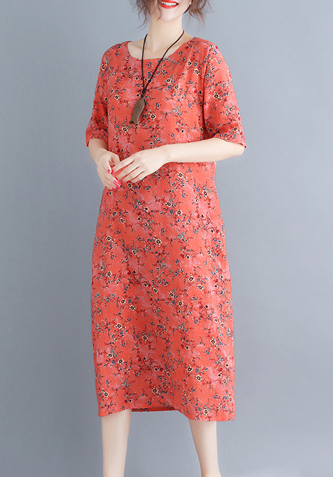 ST-644 Charming Dress Orange