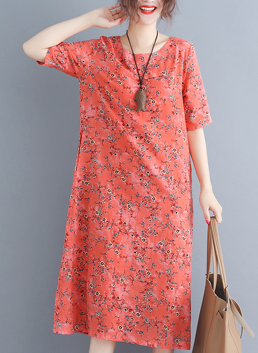 ST-644 Charming Dress Orange