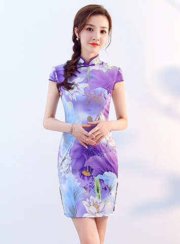 ST-659 Lovely Cheongsam As Pic