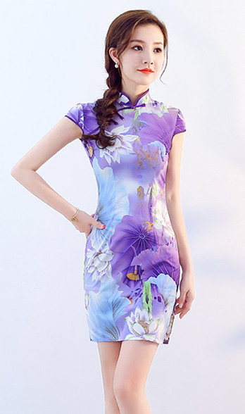 ST-659 Lovely Cheongsam As Pic