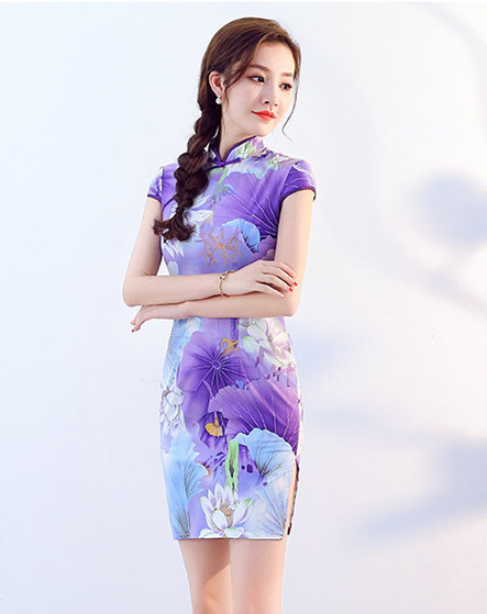 ST-659 Lovely Cheongsam As Pic