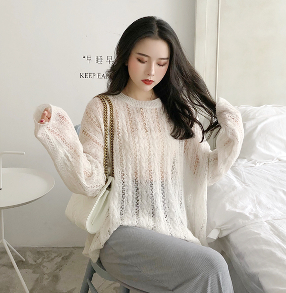 ZL707 Fashion Sweater Apricot