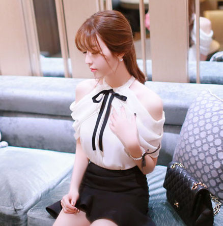 ZL711 Pretty Blouse White