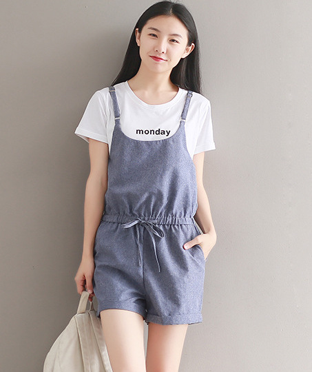 ZL714 Fashion Jumpsuit Blue