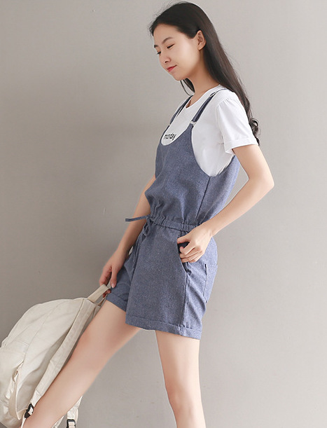 ZL714 Fashion Jumpsuit Blue
