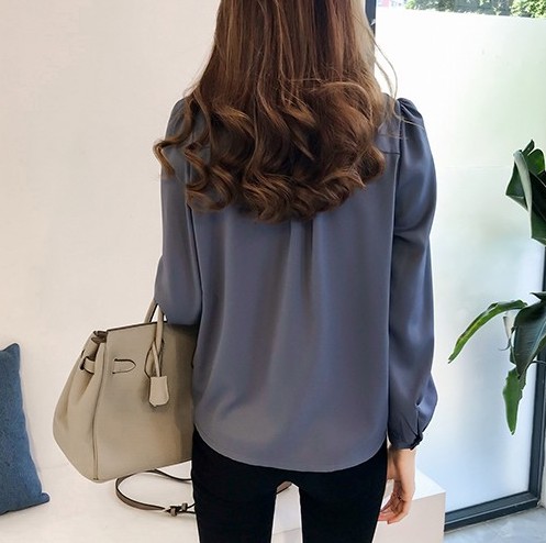 ZL715 Trendy Blouse Blue