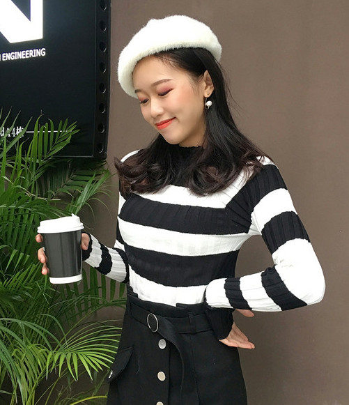 ZL719 Fashion Top Black