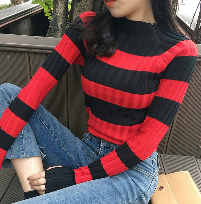 ZL719 Fashion Top Red
