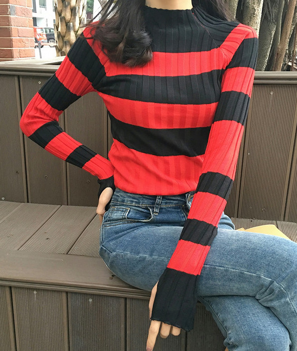 ZL719 Fashion Top Red