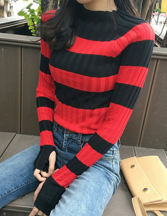 ZL719 Fashion Top Red