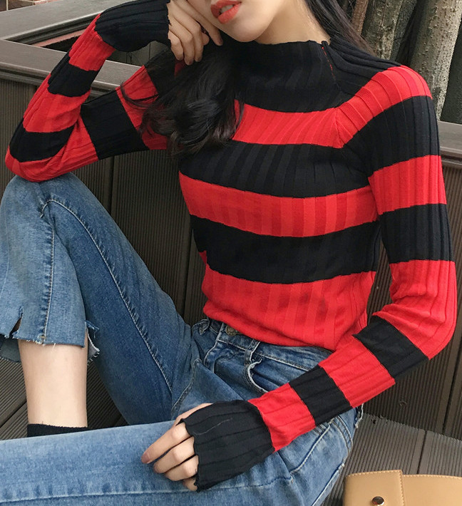 ZL719 Fashion Top Red
