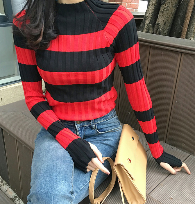 ZL719 Fashion Top Red
