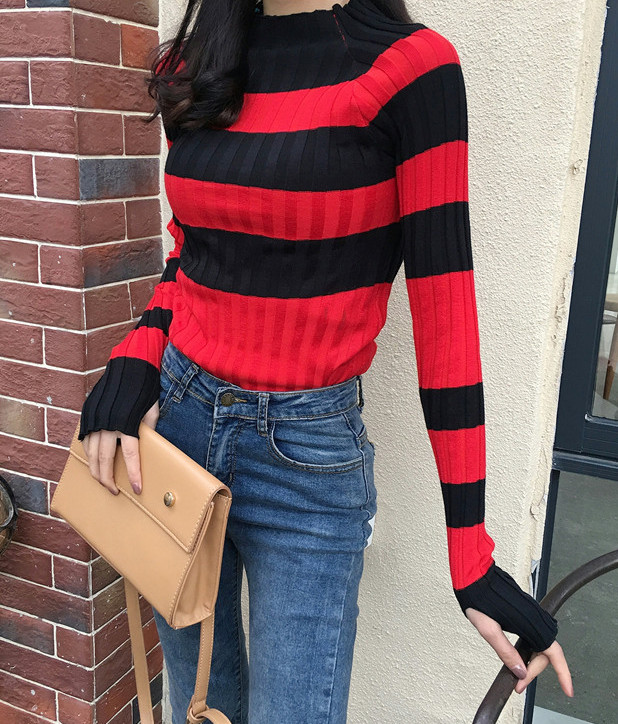 ZL719 Fashion Top Red
