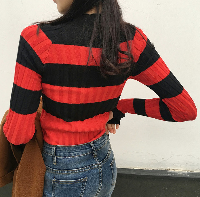 ZL719 Fashion Top Red
