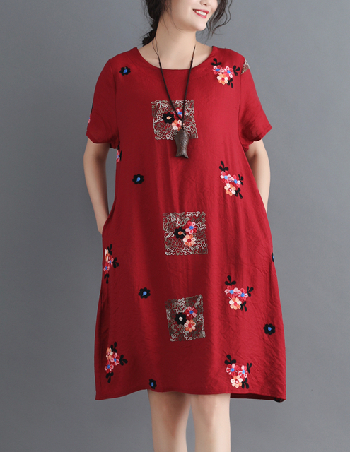 ZL721 Charming Dress Maroon