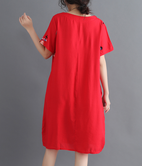 ZL721 Charming Dress Red