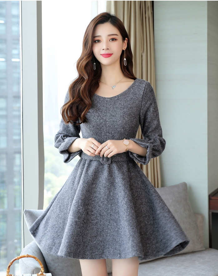 FF-127 Charming Dress Grey