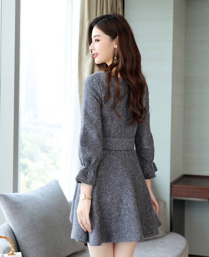 FF-127 Charming Dress Grey