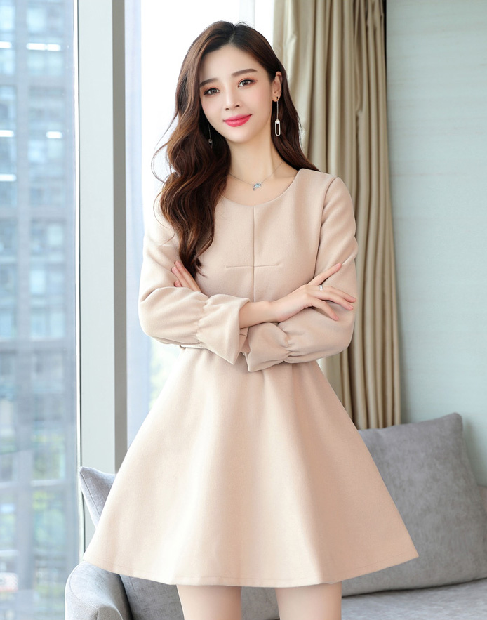 FF-127 Charming Dress Khaki