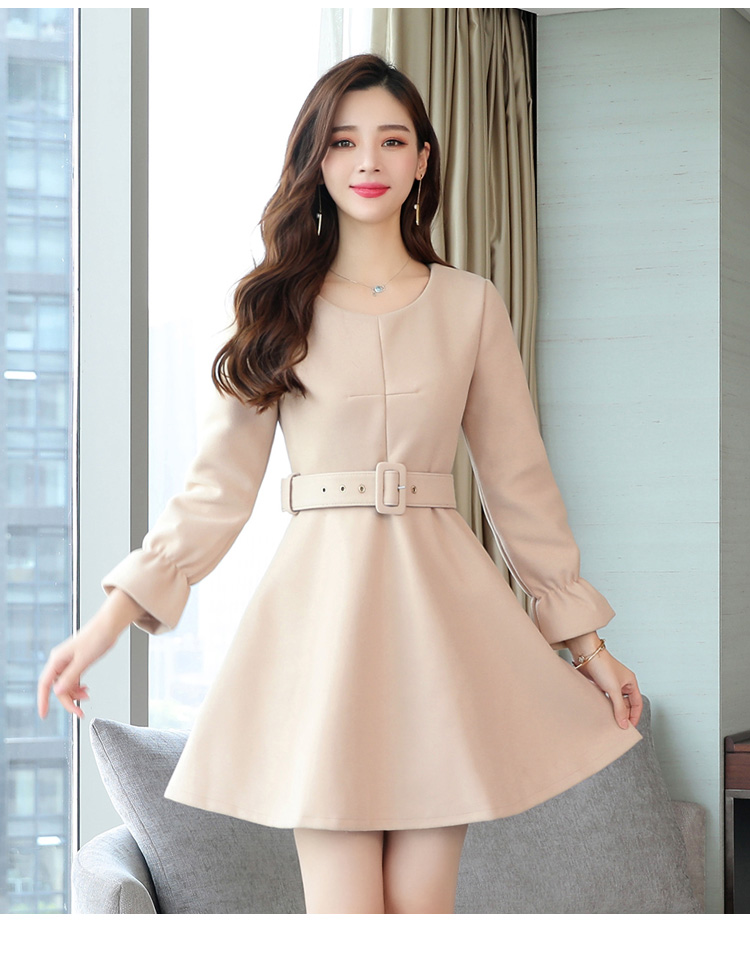FF-127 Charming Dress Khaki