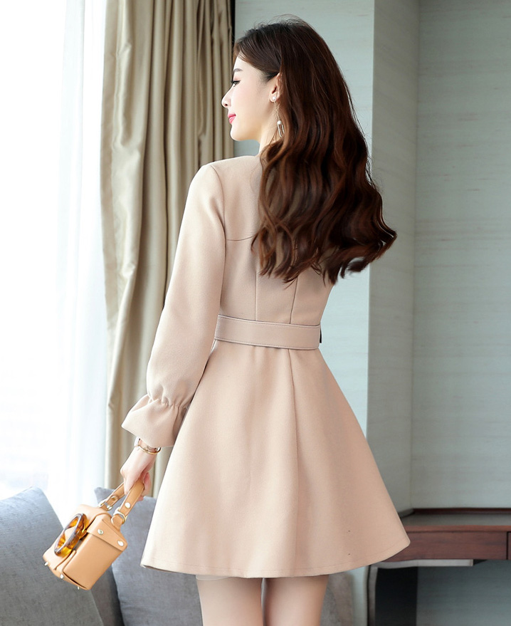 FF-127 Charming Dress Khaki
