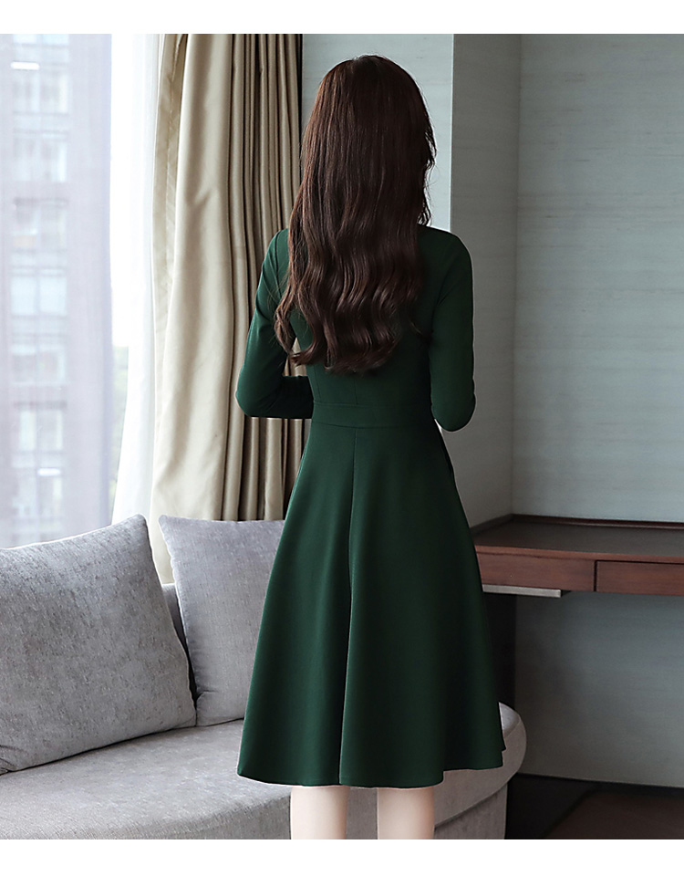 FF-128 Stylish Dress Green
