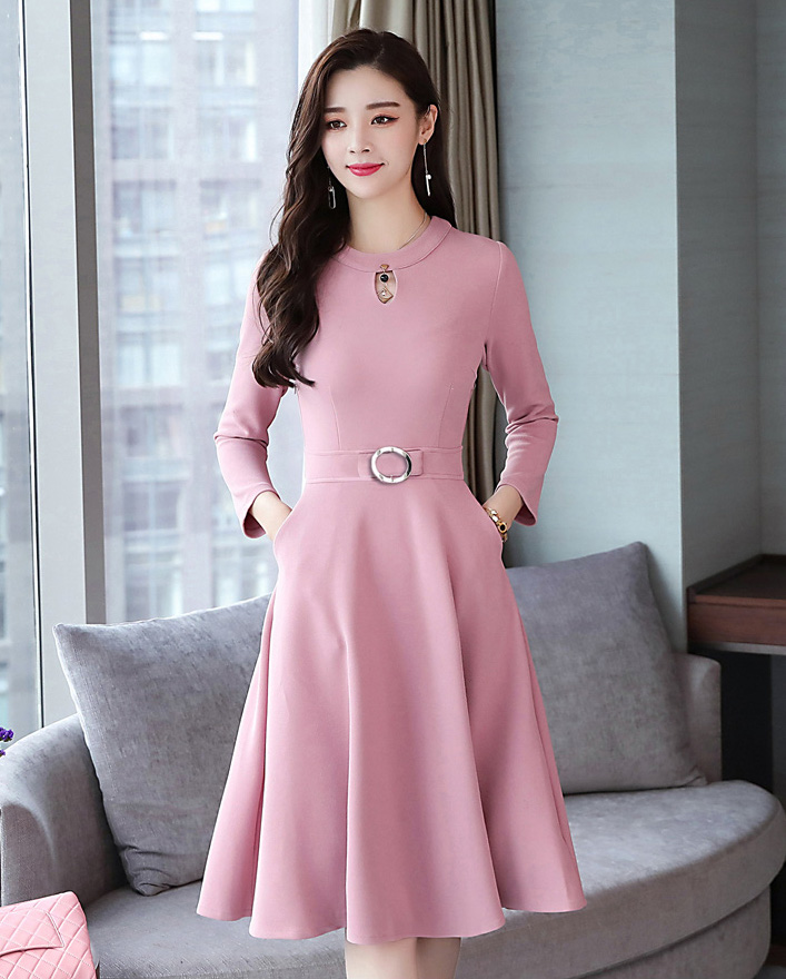 FF-128 Stylish Dress Pink