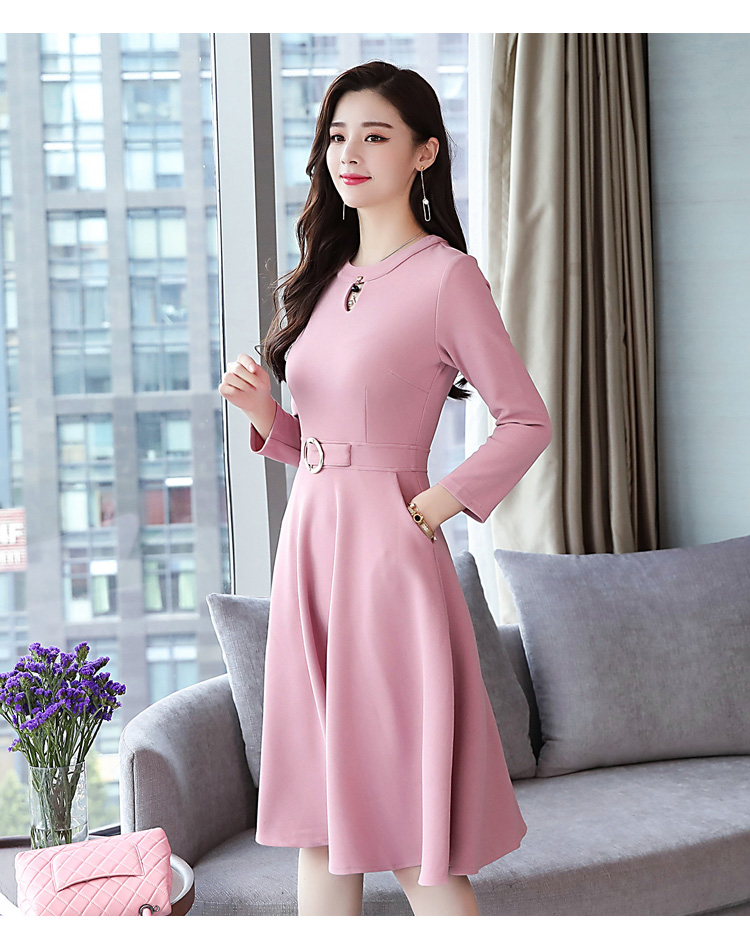 FF-128 Stylish Dress Pink