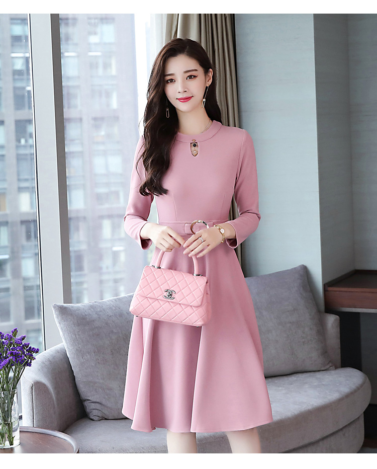 FF-128 Stylish Dress Pink